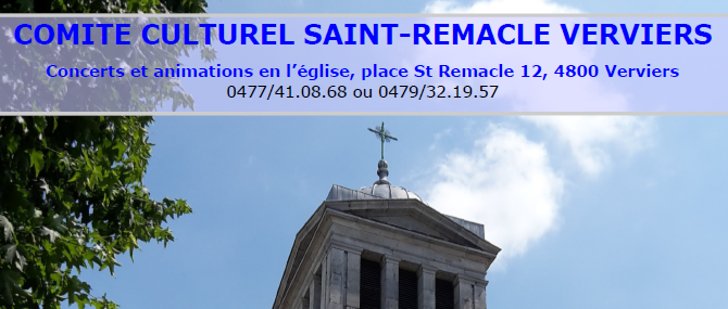 Concerts du comité culturel Saint Remacle Concerts du comité culturel Saint Remacle